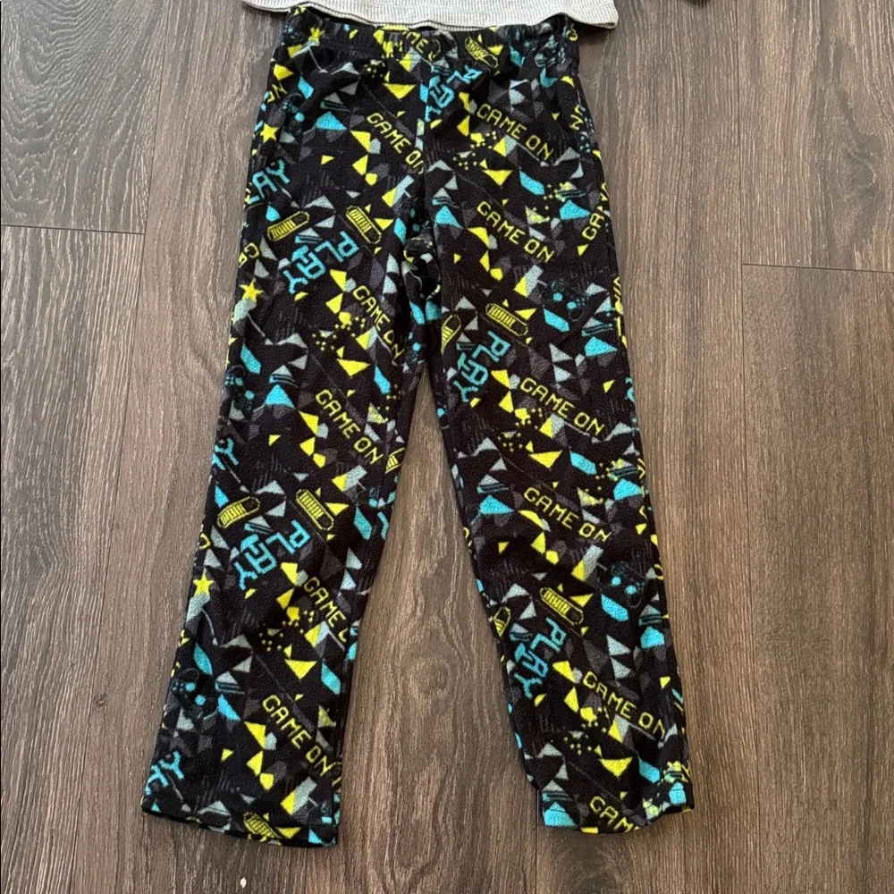 Gray and Black Kids Pajama Set